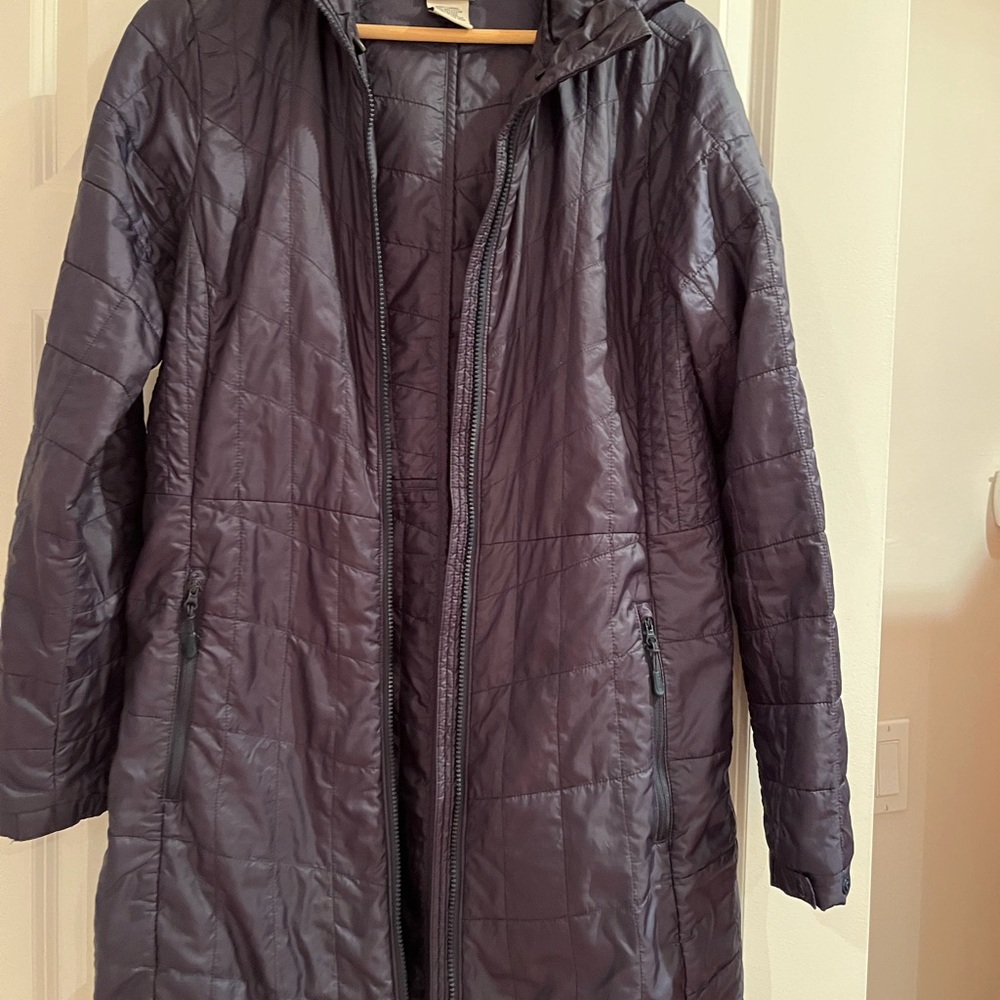 LL Bean Lightweight Coat - Navy Blue